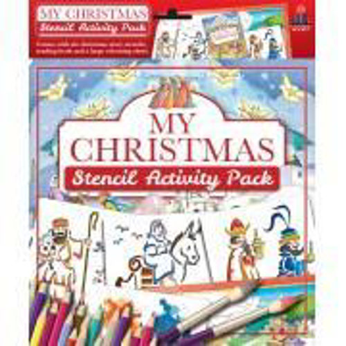 Picture of My Christmas Stencil Activity Pack