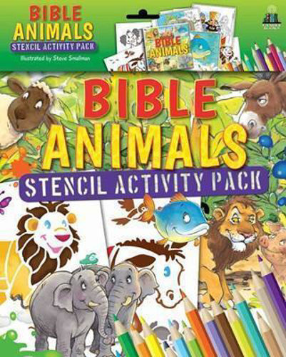 Picture of Bible Animals Stencil Activity Pack