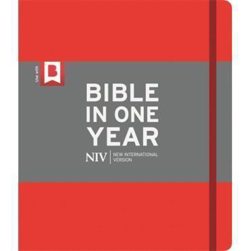 Picture of NIV Journalling Bible in one year - Red