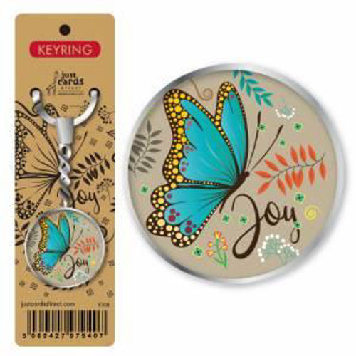 Picture of Butterfly Joy Keyring