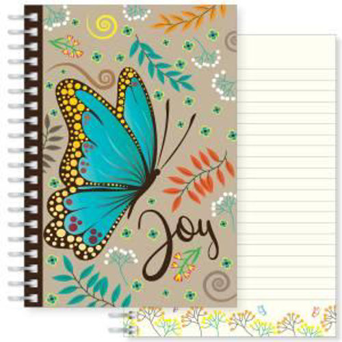 Picture of Notebook -A5 - Joy butterfly