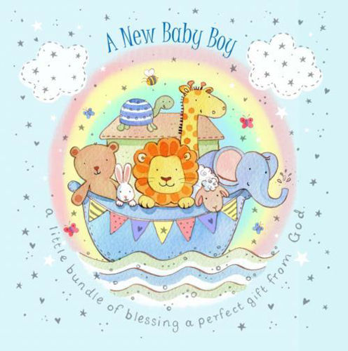 Picture of New Baby Boy Card