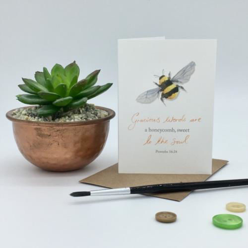 Picture of Honeycomb Mini Notecard