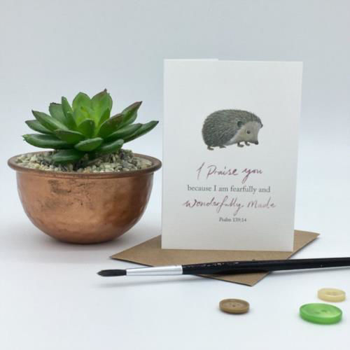 Picture of Little Notes - Praise - Hedgehog