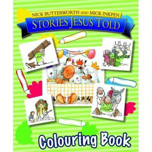 Picture of Stories Jesus Told Colouring Book
