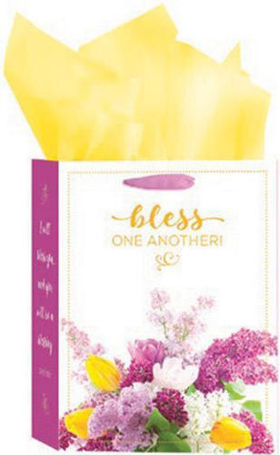 Picture of Gift bag - Bless/Bouquet - medium