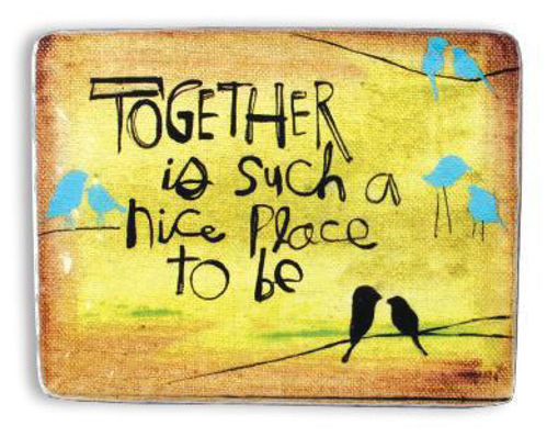 Picture of Plaque - Artmetal - Together is such