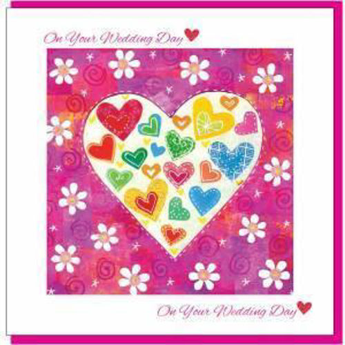 Picture of Wedding Heart Greetings Card