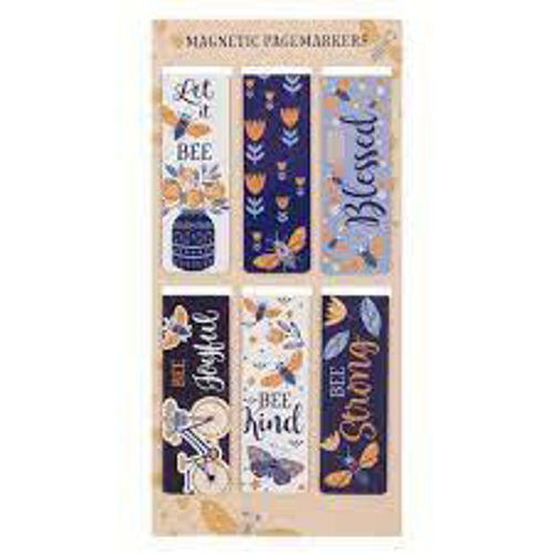 Picture of Bookmark - magnetic - Let it Bee
