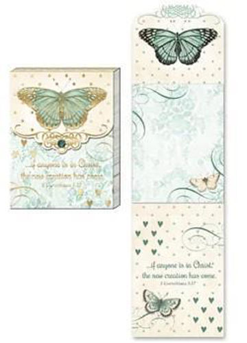 Picture of Notebooks - magnetic clasp - butterfly