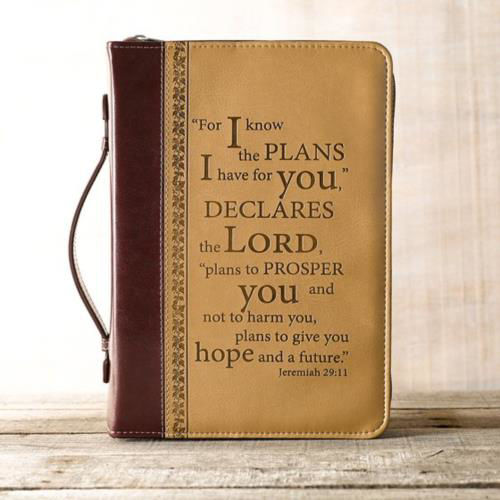 Picture of Bible Case - I know the plans - Mar - XL