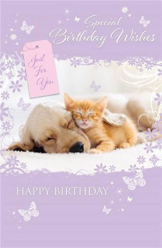 Picture of Birthday - Puppy and Kitten