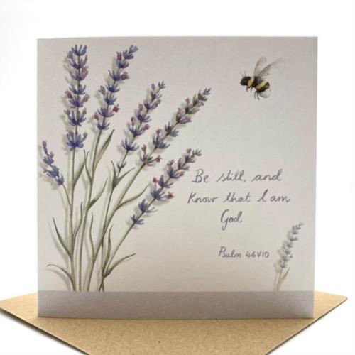 Picture of Lavender Notecard