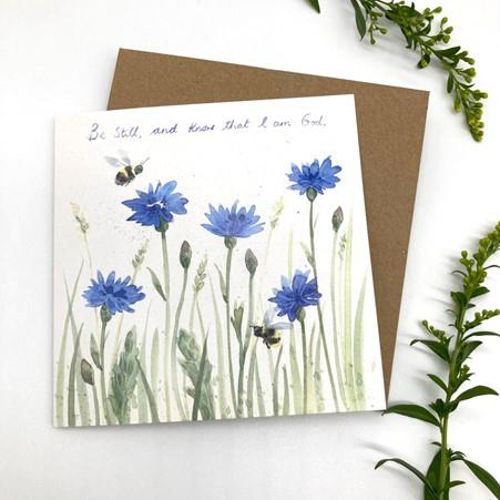 Picture of Cornflower Meadow Notecard