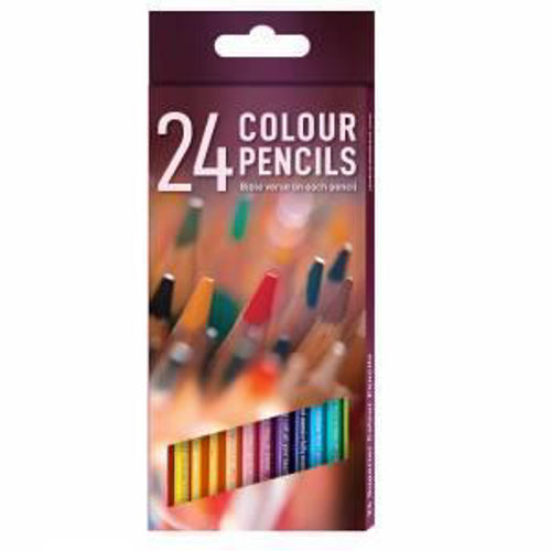 Picture of 24 Colouring pencils