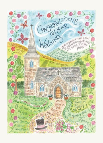 Picture of Wedding Greetings Card