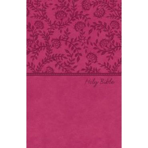 Picture of NKJV Value Thinline Bible, Pink, Red Let