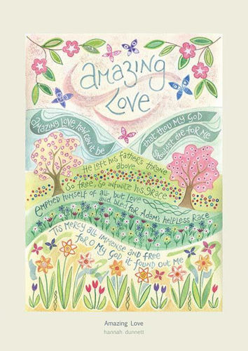 Picture of Amazing Love Greetings Card