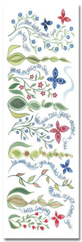 Picture of Great Delight Bookmark by Hannah Dunnett