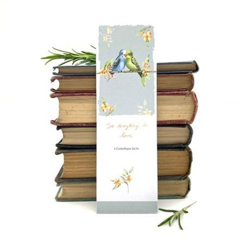 Picture of Bookmark - Budgies