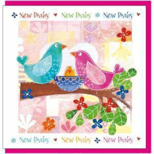 Picture of New Baby Bird Greeting Card