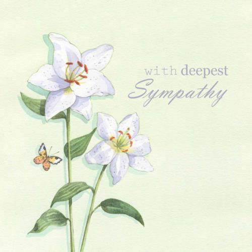 Picture of Sympathy - With deepest sympathy